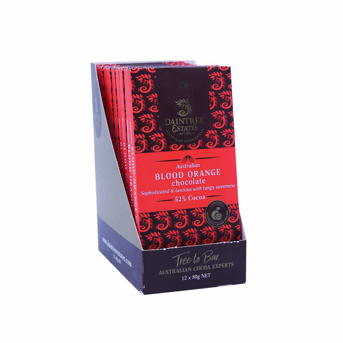 Daintree Estates Blood Orange Block 52 12 x 80g Nicerteas Gourmet Food