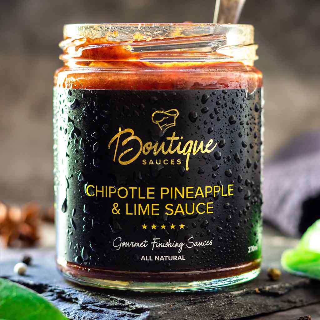 Boutique Sauces Chipotle Pineapple & Lime Sauce 270ml Jar