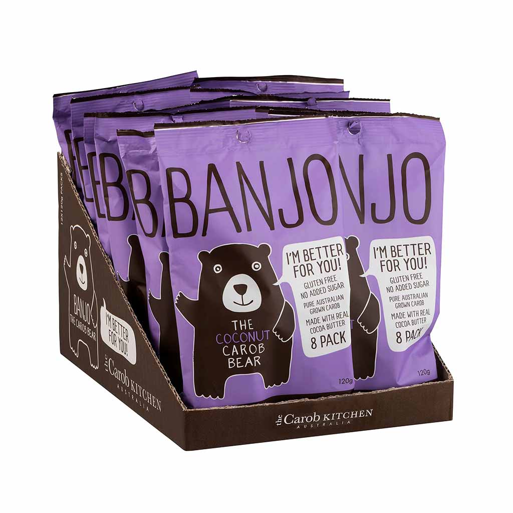 Banjo Bear Coconutt Multi Pack - 120g x 12
