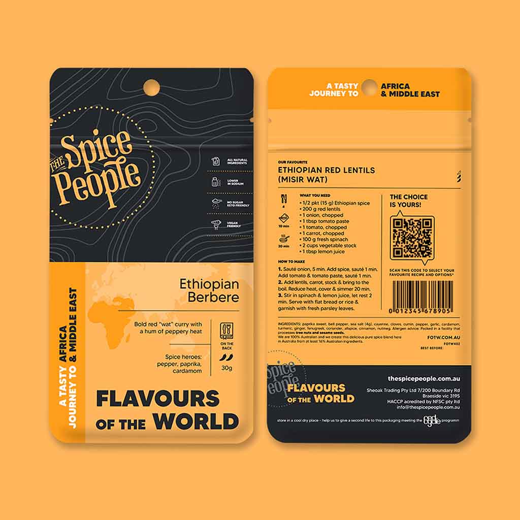 Flavours of the World Spice Pack Ethiopian Berbere
