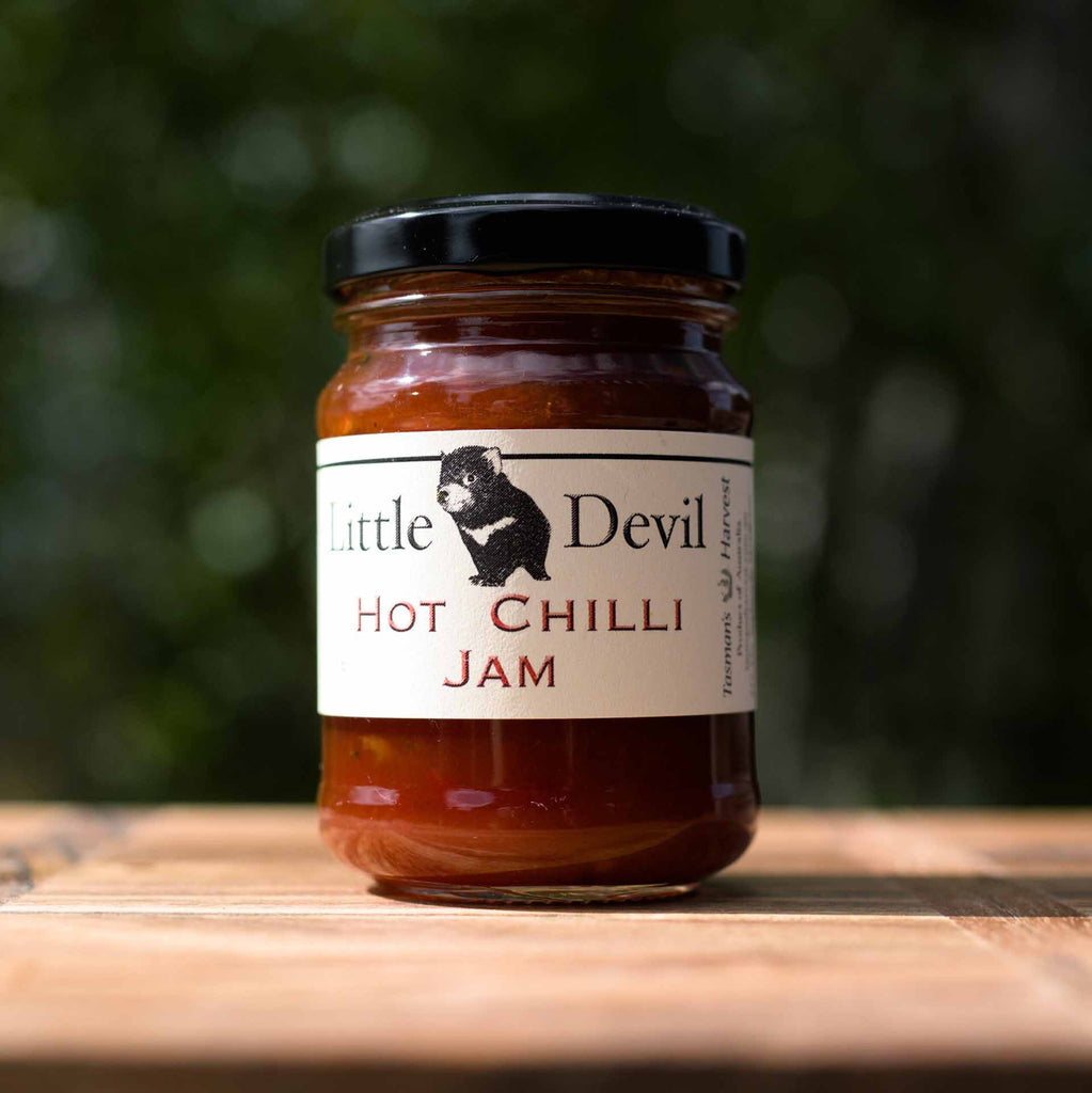 Tasman's Harvest Little Devil Hot Chilli Jam 150g