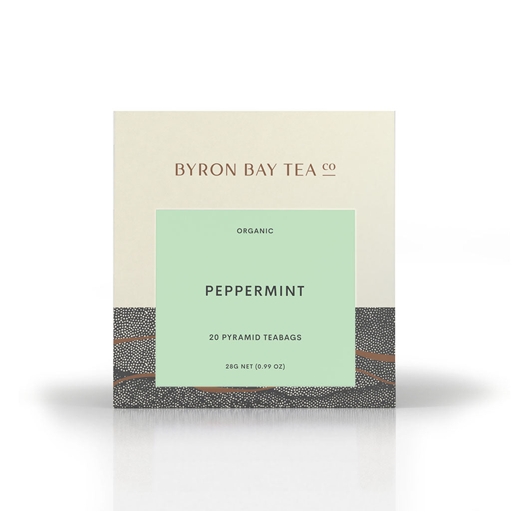 Byron Bay Tea Co Teabag Box Peppermint 28g