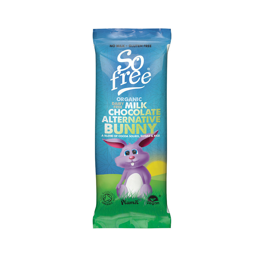 So Free Organic Rice Milk Easter Bunny 25g Milk Chocolate