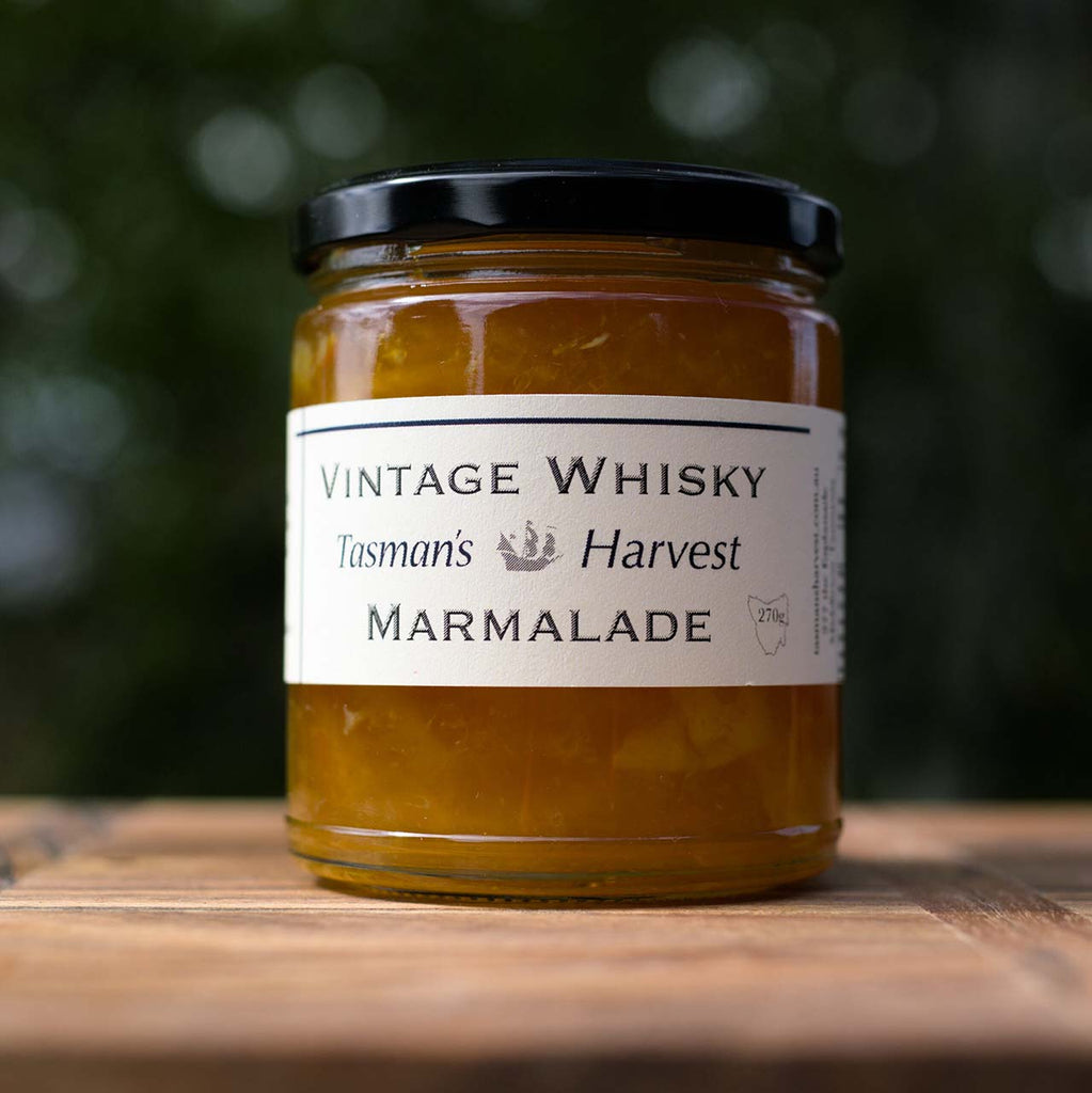 Tasman's Harvest Vintage Whisky Marmalade 270g