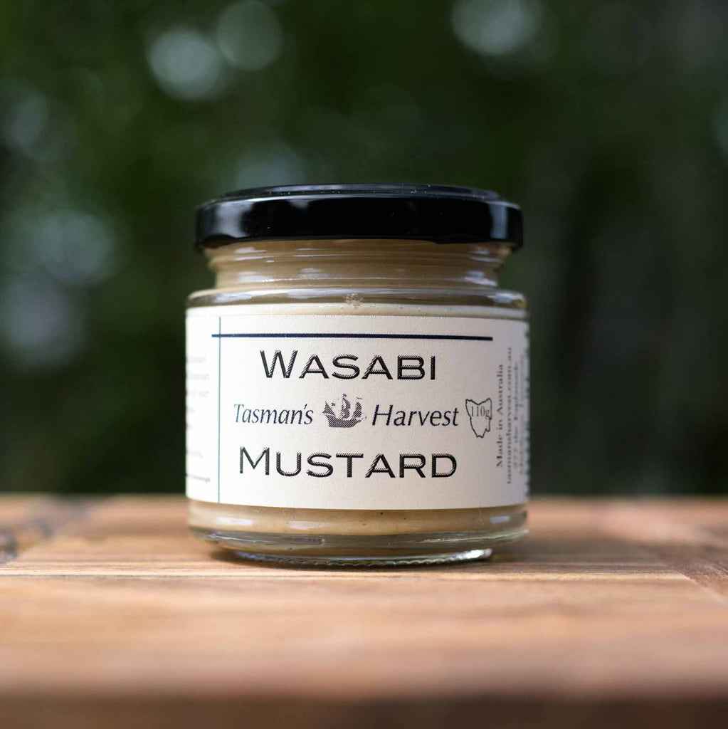Tasman's Harvest Hot Wasabi Mustard 110g