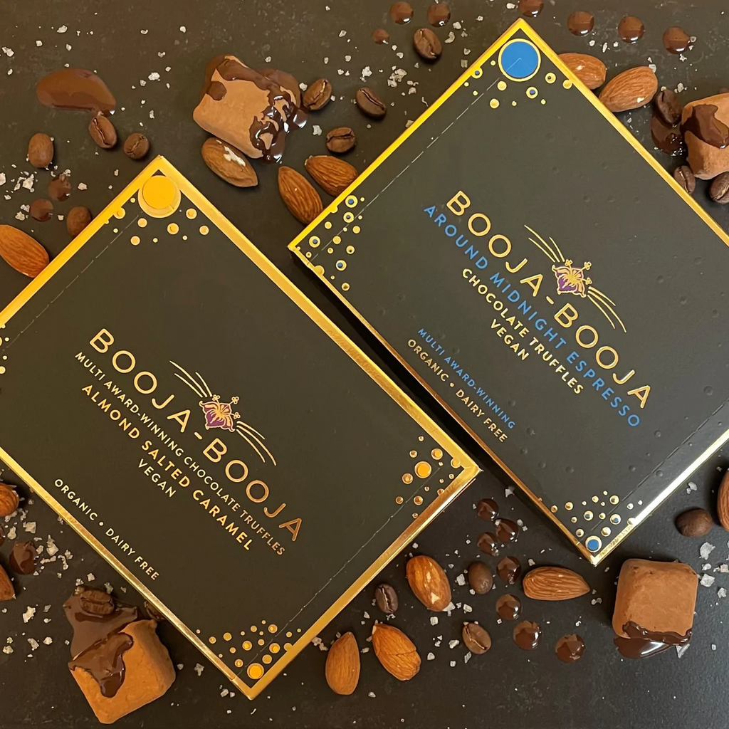 A little about our award winning organic vegan Booja Booja confectionery