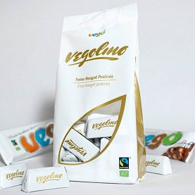 Vegolino Organic hazelnut Chocolate Pralines 180g