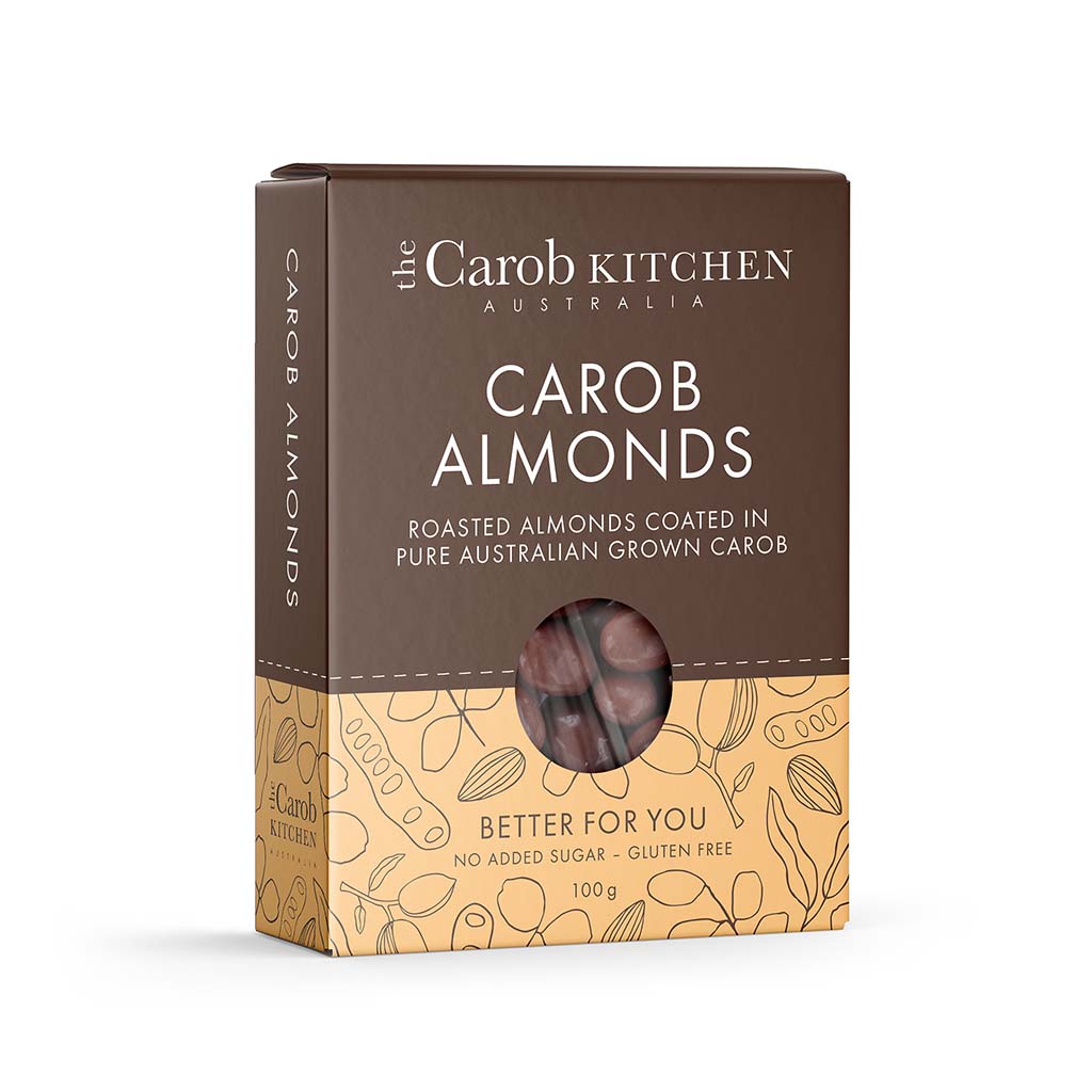 The Carob Kitchen Carob Almonds Coated Collection 6 x 100g pack