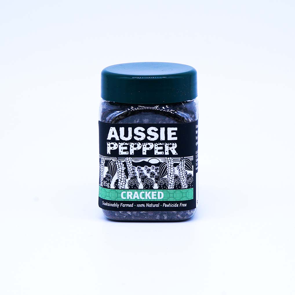 Aussie Pepper Blacked Cracked Pepper jar