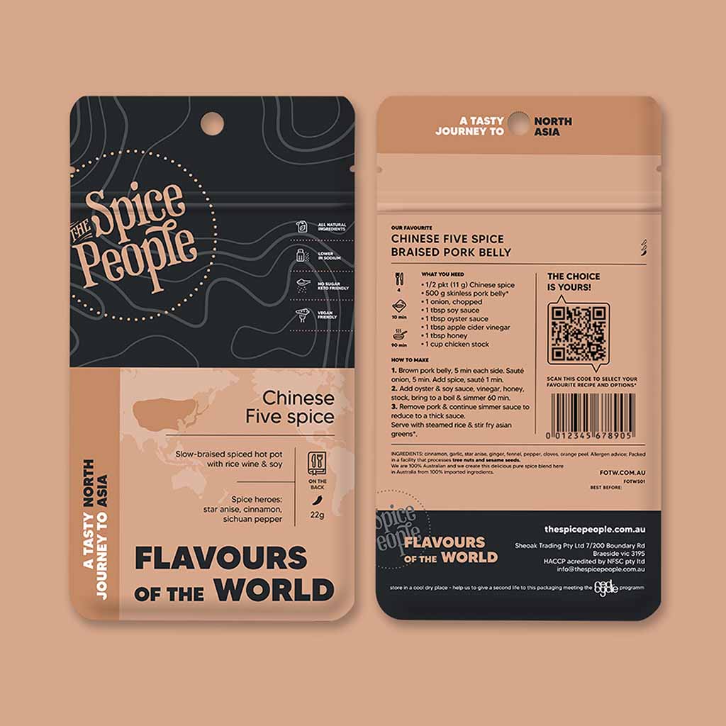 Flavours of the World Spice Pack Chinese Five Spice