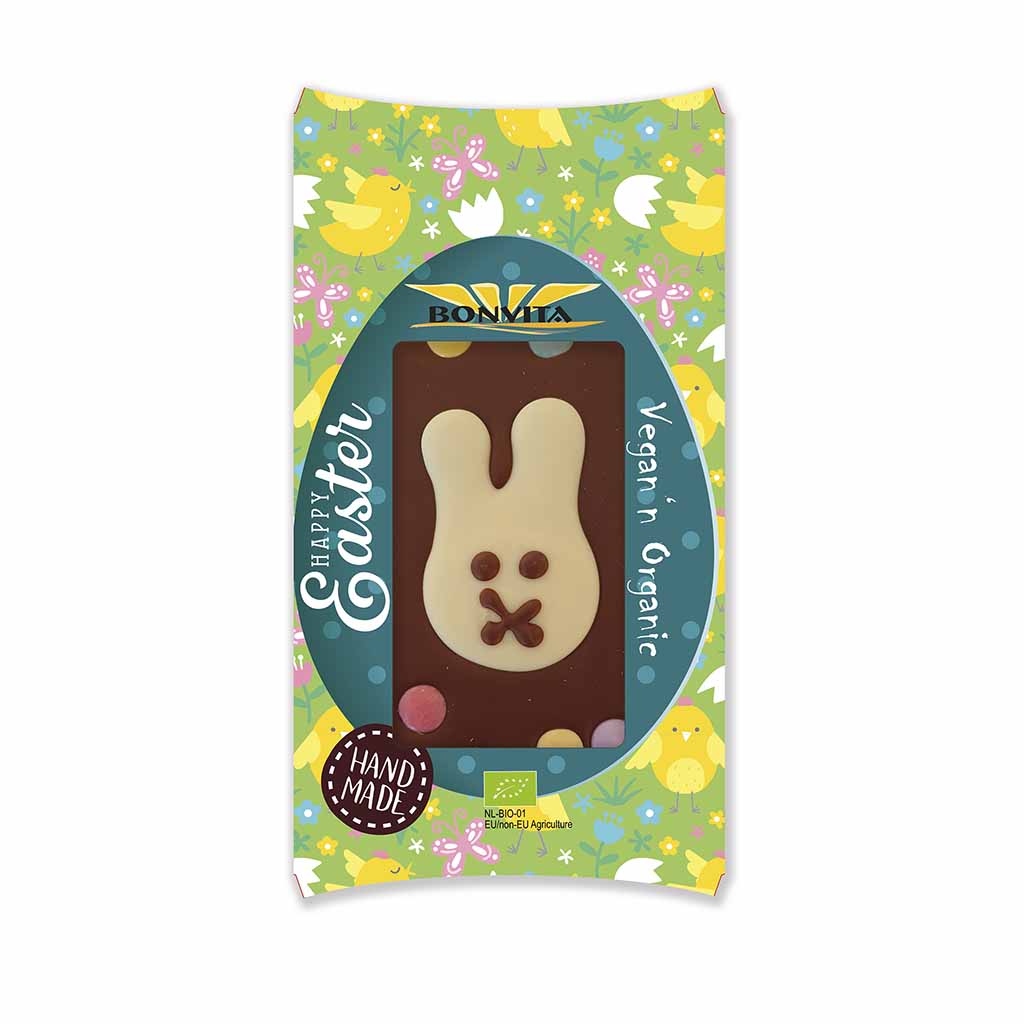 Bonvita Hand Made Chocolate Easter Bunny Block