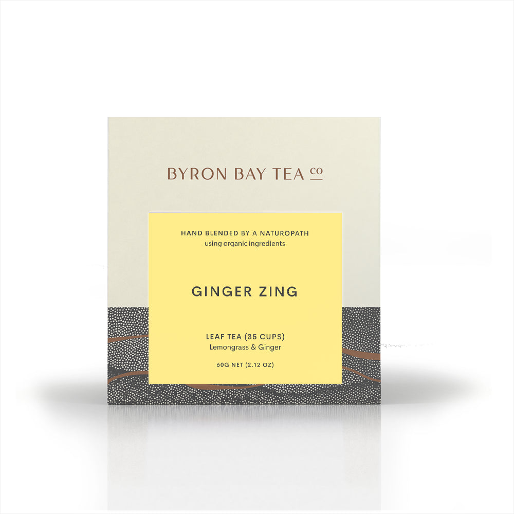 Byron Bay Tea Co Loose Leaf Box Ginger Zing 60g