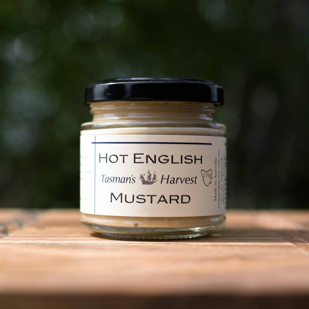 Tasman's Harvest Hot English Mustard 110g
