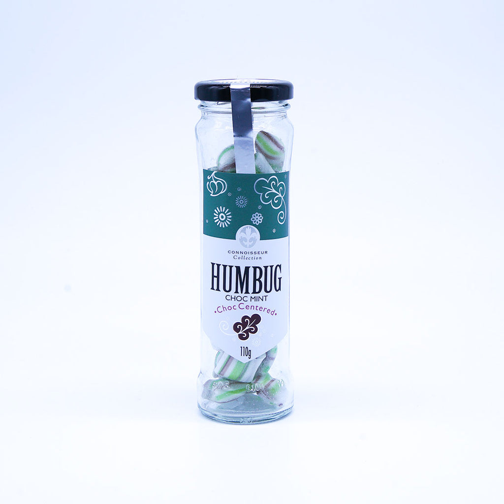 Connoisseur Collection Humbug Lollies 110g Choc Mint