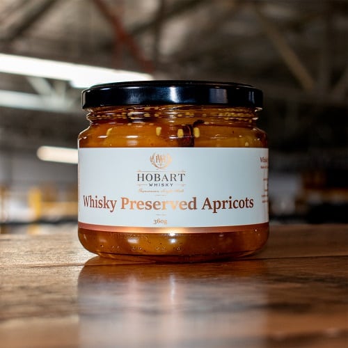 Hobart Whisky Preserved Apricots 360g