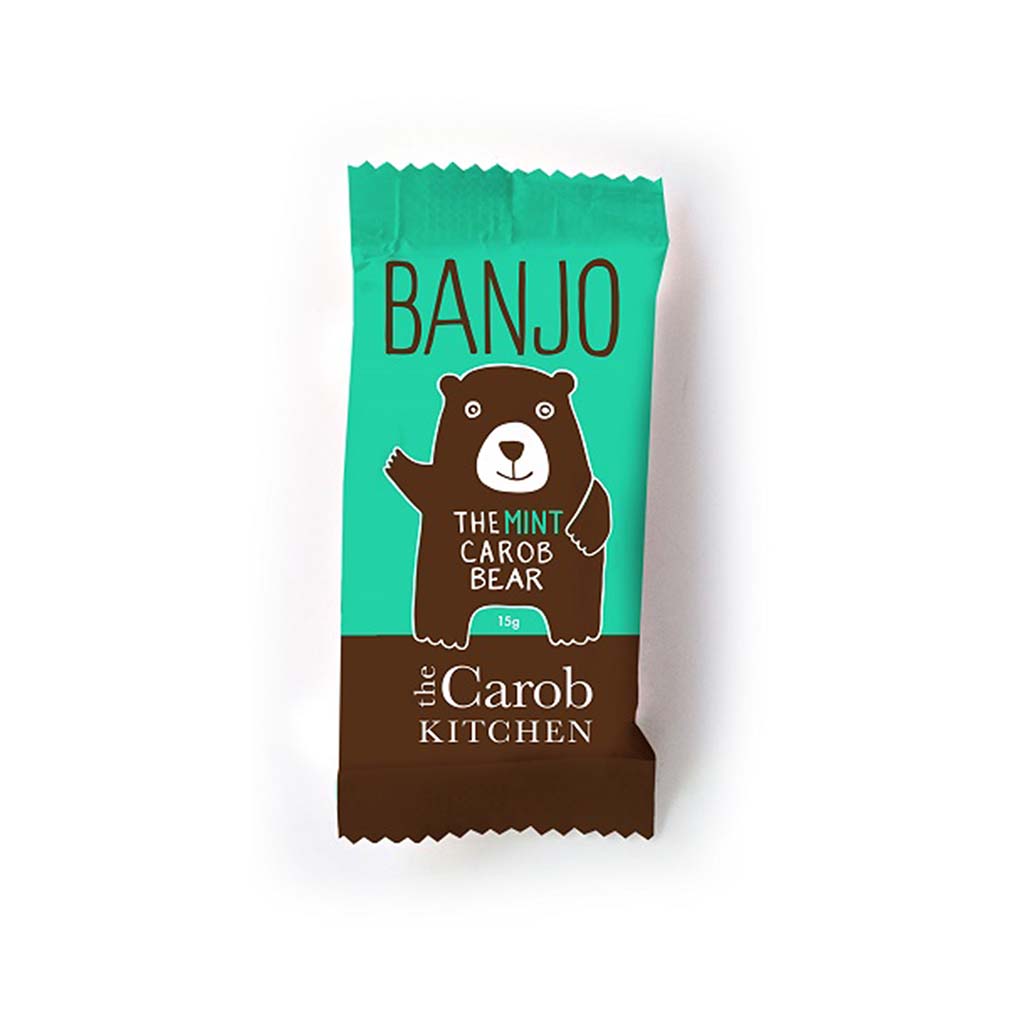 The Carob Kitchen Mint Banjo Bear 