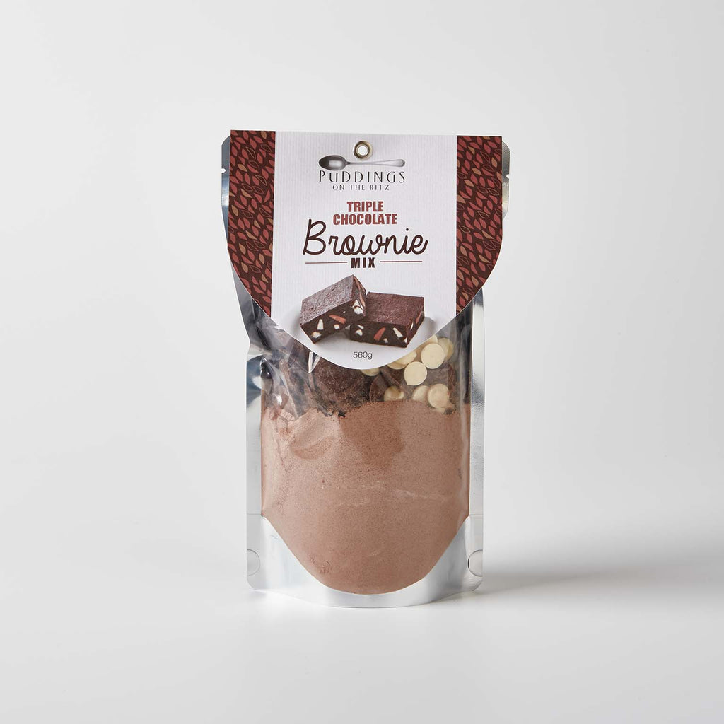 Pudding on the Ritz Triple Chocolate Brownie Mix 560g